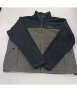 Columbia WM3220 Men's Black &amp; Gray Steens Mountain 2.0 Full Zip Fleece J... - $23.75