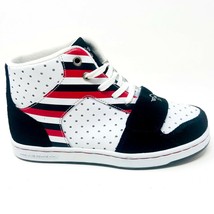 Creative Recreation Cesario Black White Red Stripes Youth Kids Sneakers  - $34.95