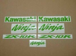 Kawasaki Ninja ZX10R Decal Graphics Kit, Green  - $19.99