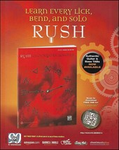 Rush (band) 2013 Clockwork Angels guitar tabs book advertisement 8 x 11 ... - $4.01