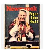 Newsweek Magazine September 4, 1978 Pope John Paul I - £4.69 GBP