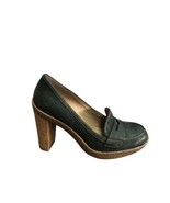 Ecco Women&#39;s Nomane Stacked Platform Chunky Loafer Shoes Black Size 38 ($) - £93.61 GBP
