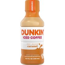 Dunkin Donuts Iced Coffee, Original Caramel, 13.7 Fluid Ounce (Pack of 1... - $44.88