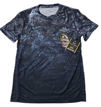 Realtree Mens Short Sleeve Performance Fishing Shirt Size Small Kelpcove... - £13.77 GBP