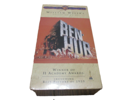 Ben-Hur, VHS 2-Tape Set MGM UA Charlton Heston William Wyler New Sealed ... - $9.87
