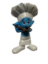 McDonald&#39;s Happy Meal Toy Smurfs Chef Smurf Figure - £5.13 GBP