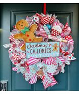 Gingerbread Wreath, Gingerbread Decor, Wreath, Christmas Wreath, Door Wr... - $3,441.65 MXN