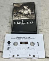 MADONNA Like a Virgin Audio Cassette Tape Original Vintage - £3.75 GBP