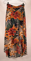 Club Monaco Womens Skirt Unbalanced Multi Color Floral Print 2 - $39.60