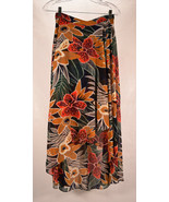 Club Monaco Womens Skirt Unbalanced Multi Color Floral Print 2 - $54.33 CAD