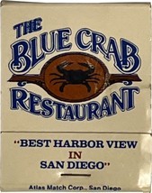 The Blue Crab Restaurant, San Diego, CA, Match Book Matches Matchbox - £7.84 GBP