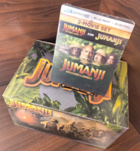 Jumanji/Jumanji: Welcome To The Jungle 4K Steelbook+Popbox - NEW-Free Shipping! - £70.05 GBP