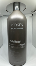 REDKEN for MEN Retaliate Antidandruff Shampoo Pyrithione Zinc 33.8 oz - £101.86 GBP