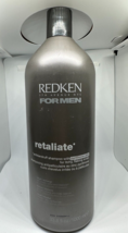 REDKEN for MEN Retaliate Antidandruff Shampoo Pyrithione Zinc 33.8 oz - £97.16 GBP