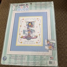 Dimensions Baby Hugs Counted Cross Stitch Kit Bedtime Prayer Birth Recor... - $15.82