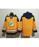 Men&#39;s Indiana Pacers Blank Yellow Lace-Up Pullover Hoodie - €64,81 EUR