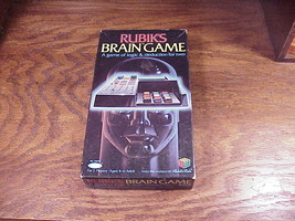 Rubik's Brain Game, No. 22830, made by Ideal, not complete, for parts - $11.95