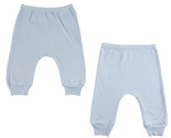 Unisex 100% Cotton Infant Blue Jogger Pants - 2 Pack Large - £17.57 GBP