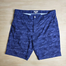 Peter Millar Golf Shorts Blue Camo Crown Sport Performance Stretch 10&quot; S... - €25,30 EUR