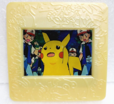 Pokemon Picture Frame Meiji Pikachu NINTENDO Old Rare No,2 - £42.17 GBP