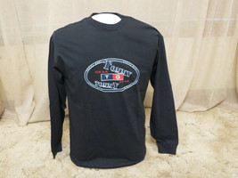 Exceed Knitwear Tommy Gear Men&#39;s Crew Neck Long Sleeve Shirt Black Large... - $315.86 MXN