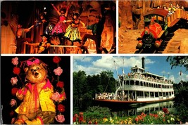 Vtg Postcard Frontierland , Country Bear Jamboree, Walt Disney World, PM 1989 - £5.24 GBP