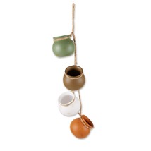 Neutral Garden Hanging Mini Pots - £22.93 GBP