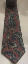 Jonathan Stewart Men’s Neck Tie Plant Pattern  - $4.94