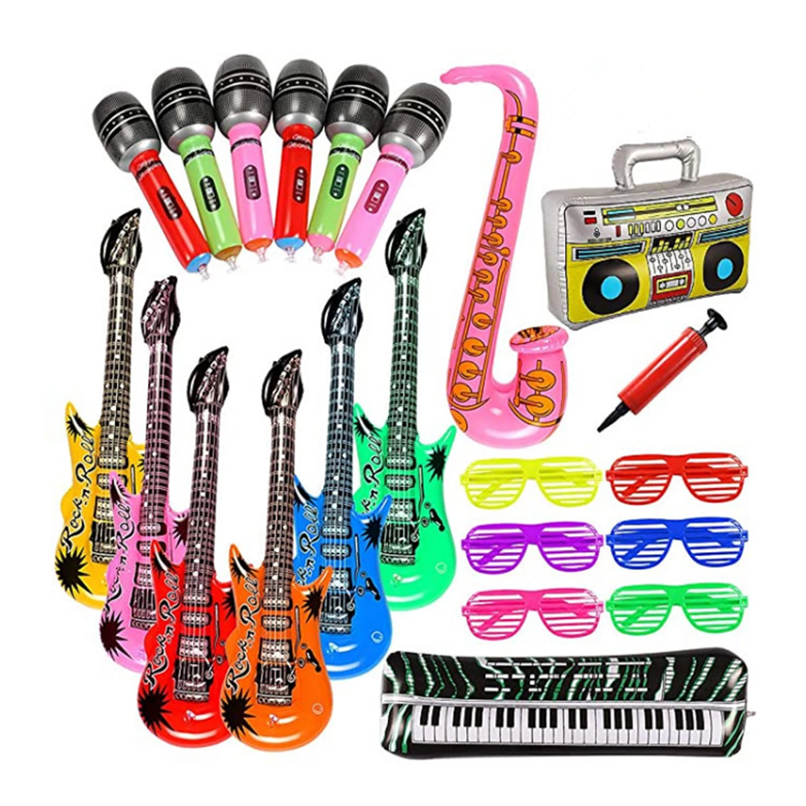 Musical Instruments Inflatable Toy Tear-resistant and Expandable Inflatable Toy - £26.87 GBP