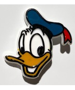 1980s Vintage Disney Donald Duck Plastic Head Pin Brooch Badge Walt - £3.08 GBP