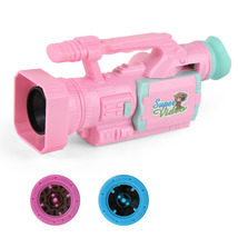 kids simulation music video camera gun lighting toy - $12.00