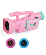kids simulation music video camera gun lighting toy - $16.45 CAD