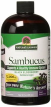Nature&#39;s Answer Sambucus Dietary Supplement, Original For Daily Immune and An... - £15.52 GBP