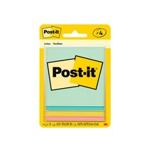 Post-it Notes, 3 in x 3 in, Marseille Collection, 4 Pads - €11,09 EUR