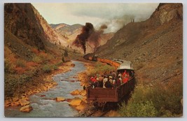 Narrow Gauge Train Durango To Silverton Colorado San Juan Mountains Postcard - $6.90