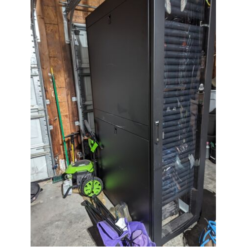 Eaton SR45UBDPWD EATON TRIPP LITE SERIES 45U SMARTRACK DEEP AND WIDE RACK ENCLOS - $3,650.96