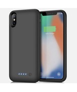 6500mAh Cover Charger Portable Pack Case Power Bank Battery For iPhone X XS - $386.14 MXN