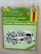 Haynes VW Volkswagen Vanagon Air Cooled 1980-1983 Repair Service Manual NOS - $23.76