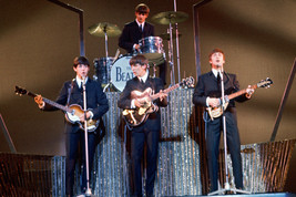 The Beatles John Lennon Paul McCartney Ringo Starr George Harrison color in conc - $23.99