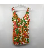Swimsuits for All Beach Belle Swimdress Womens 20 Used Pink Orange Green... - £15.72 GBP