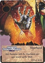 Spellfire Master the Magic 1st edition Card 103/400 Viperhand, Advanced D&amp;D - $3.99