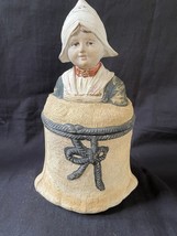 Antique Buster Brown Tobacco Humidor by Johan Maresch (Austria) Pottery ... - $299.00