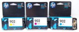 HP 902 Cyan + Magenta + Yellow Genuine EXP 2020 - £11.02 GBP