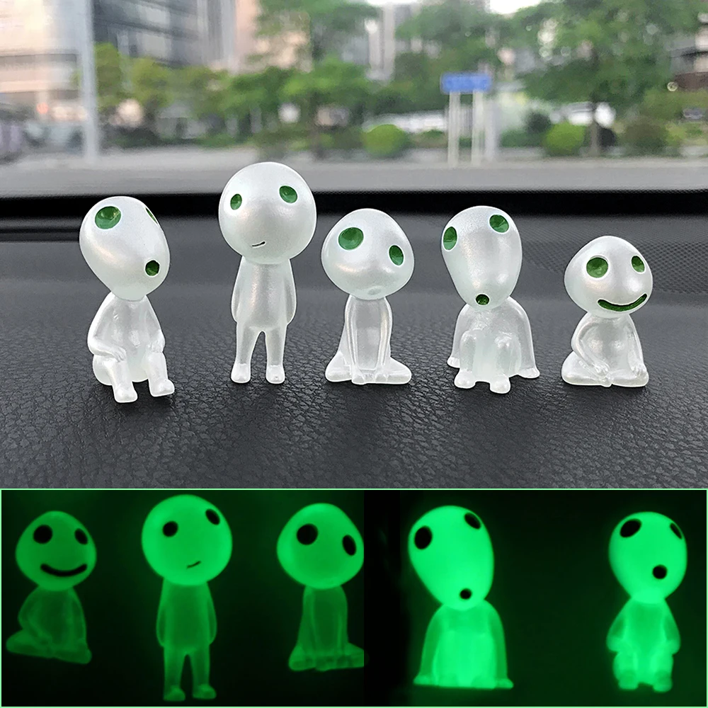 5pcs/lot Car Ornaments Resin Tree Elves Doll Automotive Interior Dashboard - £13.74 GBP