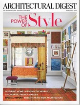 AD - Architectural Digest February 2016 - The Power of Style - £4.95 GBP
