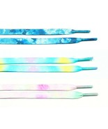 Tie Dye Printed Flat Shoelaces for Air AJ Jordan 1 Air Max 1 Air Force K... - $1,110.48 MXN