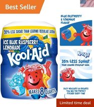 Caffeine Free Blue Raspberry Lemonade Sweetened Powdered Drink Mix 12 Co... - $163.34