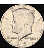 1971-D DDO KENNEDY HALF DOLLAR, FS-102, BEAUTIFUL COIN   20230003 - £15.43 GBP