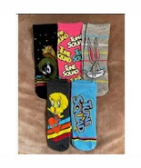 Looney Tunes Space Jam 5pk Womens Ankle Length Socks- NEW - $16.24 CAD