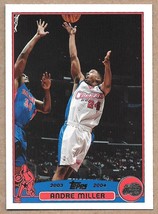 2003-04 Topps #24 Andre Miller Los Angeles Clippers - £1.55 GBP
